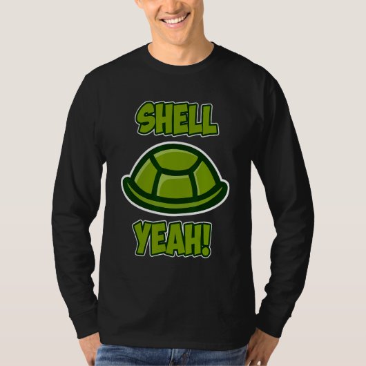 Shell Yeah Design für Männer Frauen Kinder Meeres T-Shirt (Vorderseite)