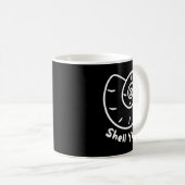 Shell Yeah Funny Beach Quote With Nautical Sea She Kaffeetasse (VorderseiteRechts)