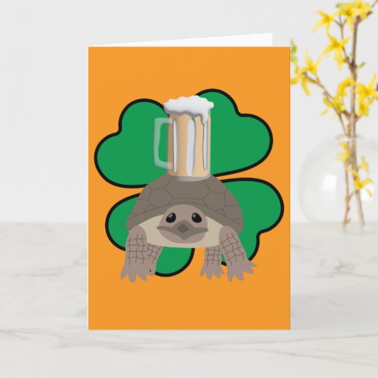 Shell Yeah I brought beer Karte (Gelbe Blume)