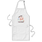 "Shell Yeah! I'm from Maryland" Crab Apron Lange Schürze (Vorne)