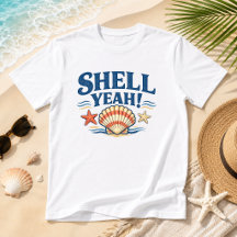Shell Yeah! Strandurlaub Humor am Meer