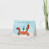 Shellabrate Crab Karte (Vorderseite)