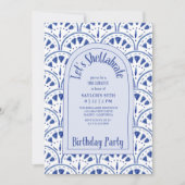 Shellabrate Scallop Muscheln Strand Geburtstag Einladung (Vorderseite)
