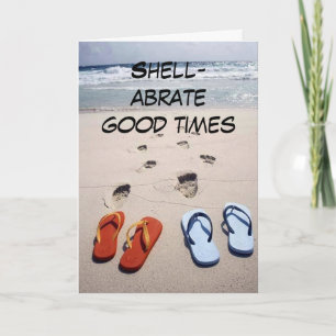 SHELLABRATE UND SO *GLÜCKLICH WIE EINE CLAM* KARTE