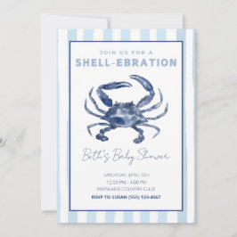 Shellabration Baby Dusche Einladung
