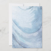 Shellabration | Beach Seashells Polterabend Einladung (Rückseite)