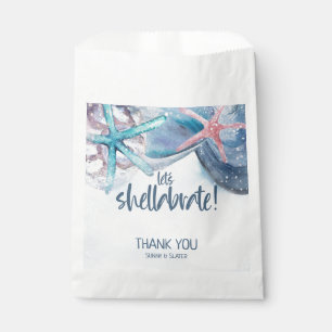 Shellabration Strand Muscheln Danke Geschenktütchen