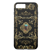 Shellbrooked Elegant Monogram Case-Mate iPhone Hülle (Rückseite)
