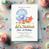 Shellebrate   Birthday  Einladung
