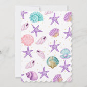 Shellebrate Birthday Einladung (Rückseite)