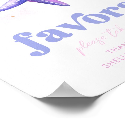 Shellebrate-Favoriten Poster (Ecke)