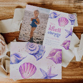 Shellebrate Foto Einladungen zum Geburtstag