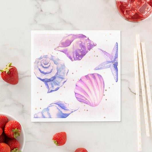 Shellebrate Party Paper Napkins Serviette (Beispiel)