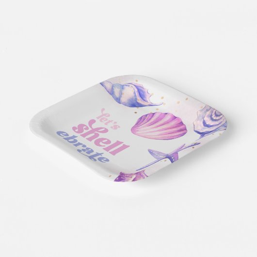 Shellebrate Party Paper Teller (Gewinkelt)