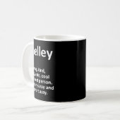 Shelley Definition D Funny Birthday Kaffeetasse (Vorderseite Links)