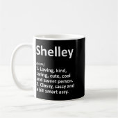 Shelley Definition D Funny Birthday Kaffeetasse (Links)