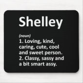 Shelley Definition D Funny Birthday Mousepad (Vorne)