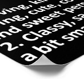 Shelley Definition D Funny Birthday  Poster (Ecke)