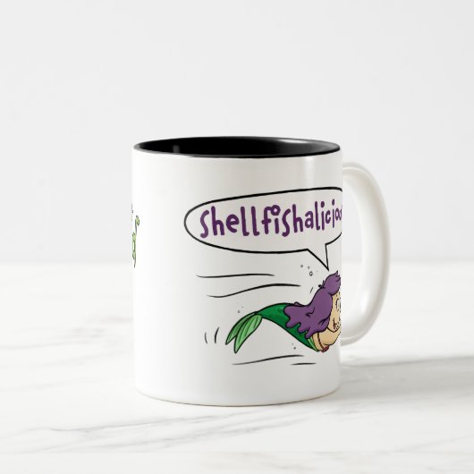 Shellfishalicious! Tasse (rechtshändig) (VorderseiteRechts)