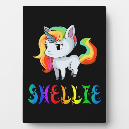 Shellie Einhorn Fotoplatte (Vorderseite)