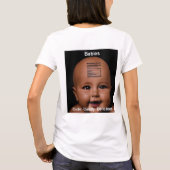 Shellie: iEat Babys T-Shirt (Rückseite)