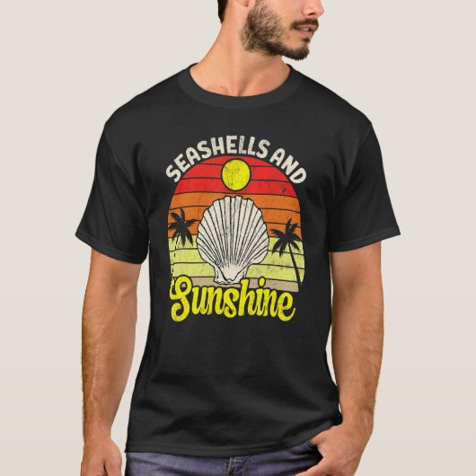 Shelling & Beachcombing Shell Hunter Seashell Col T-Shirt (Vorderseite)