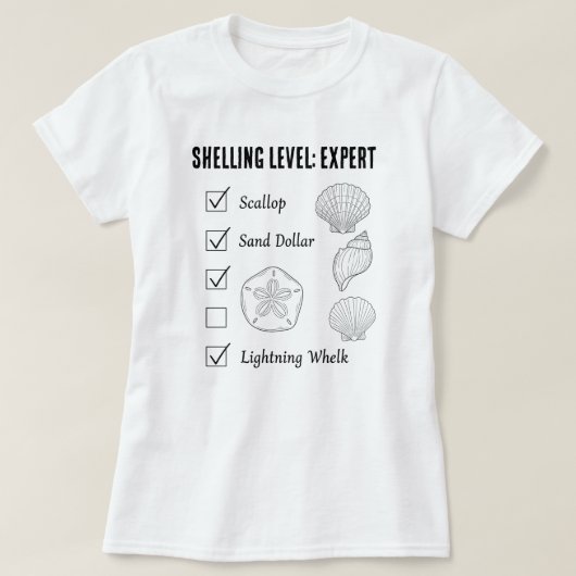 Shelling Level: Expert Shelling T-Shirt (Design vorne)