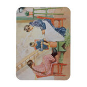 Shelling Peas, pub. in 'Lasst Licht Hinin'(`Gelass Magnet (Vertikal)