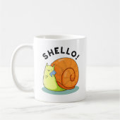 Shello Funny Snail Handy Pub Kaffeetasse (Links)