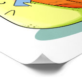 Shello Funny Snail Handy Pub Poster (Ecke)