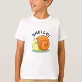 Shello Funny Snail Handy Pub T-Shirt (Vorderseite)