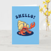 Shello Karte (Gelbe Blume)