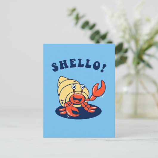 Shello Postkarte (Stehend Vorderseite)