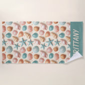 Shells Abundance Strandtuch (Vorderseite)