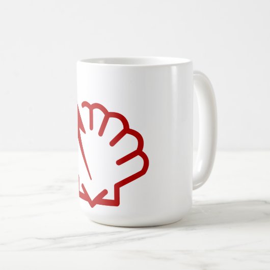 Shellschock-Bug-Tasse Kaffeetasse (VorderseiteRechts)