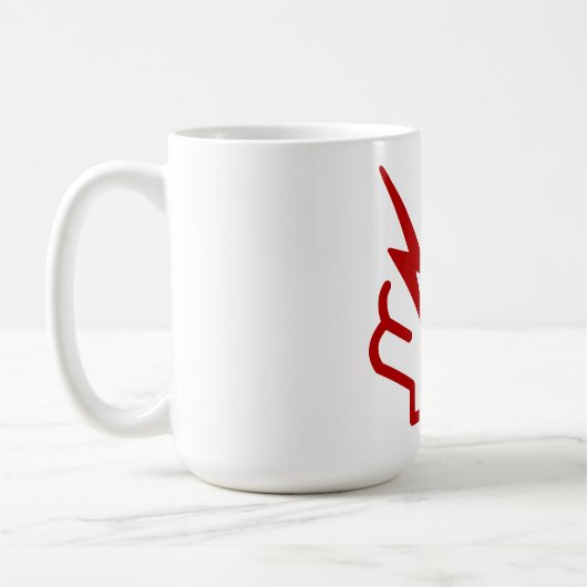 Shellschock-Bug-Tasse Kaffeetasse (Links)