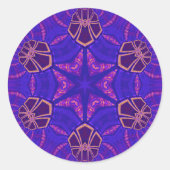 ShellSTAR-Aufkleber Runder Aufkleber (Vorderseite)