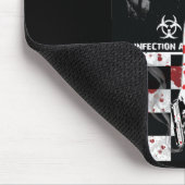 Shelly-Zombie-Jäger Mousepad (Ecke)