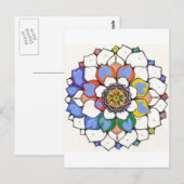 Shellzmandala Postkarte (Vorne/Hinten)