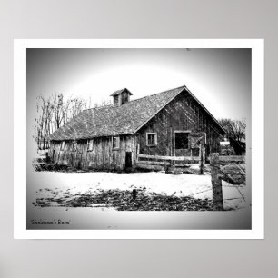 Shelman's Barn Wall Art Poster