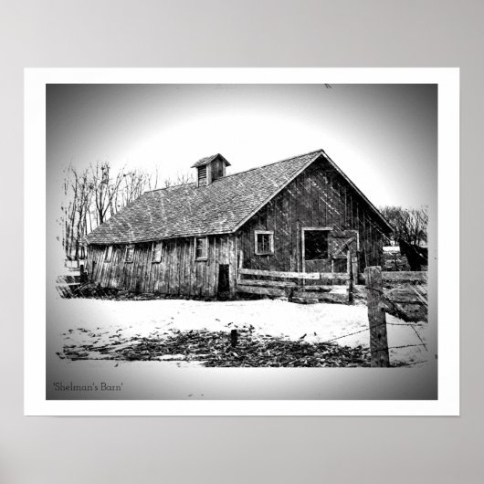 Shelman's Barn Wall Art Poster (Vorne)