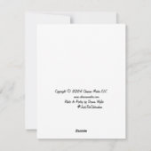 Shelter Dog - Chihuahua Feiertagskarte (Rückseite)