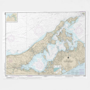 Shelter Island Sound and Peconic Bays Chart Fleecedecke