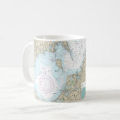 Shelter Island Sound and Peconic Bays Chart Kaffeetasse (Vorderseite Links)