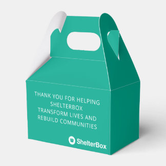 ShelterBox - Gefälligkeitsbox Geschenkschachtel