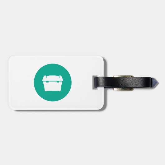 ShelterBox Gepäckanhänger (Rückseite horizontal)