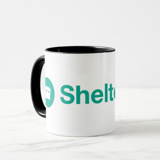 Shelterbox Kaffee-Tasse Tasse (Vorderseite Links)