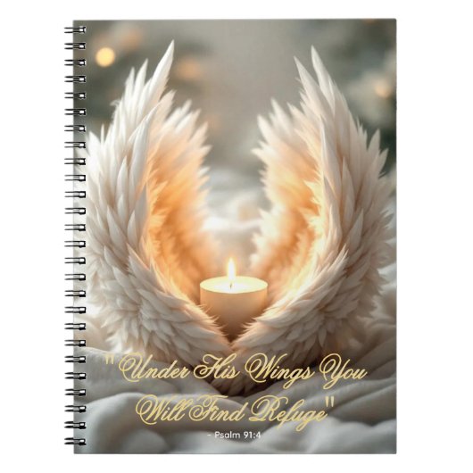 Sheltering Wings - Christian Prayer & Hope Journal Notizblock (Vorderseite)