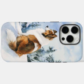 Sheltie 2 - Husten-Telefon-Fall Case-Mate iPhone Hülle (Rückseite (Horizontal))