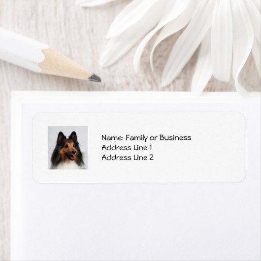 Sheltie Address Labels (Insitu)